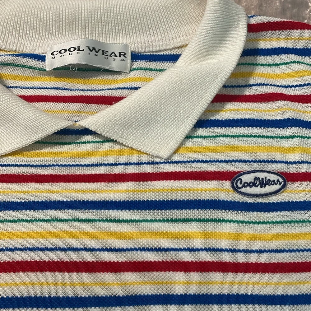 Vintage Cool  Wear Crop Top Medium Made in USA 🇺🇸 RARE !